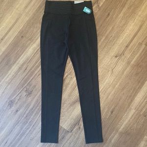 New with tags. Black knit dress leggings.